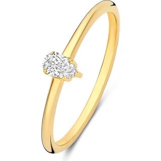 Isabel Bernard De la Paix Eloise 14 karat gold ring with diamond 0.15 carat IBD330044