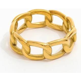 Muun Studios Panser Dainty Ring 18K Guldbelag R068 - Guld - M