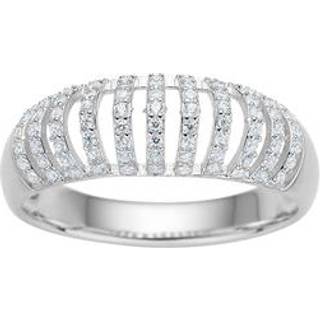 Joanli Nor PiperNor ring i sølv med cubic zirkonia - Str. 56
