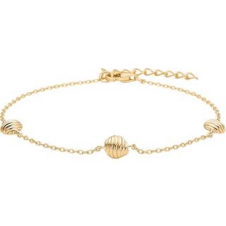 Nordahl Jewellery Breeze52 armbånd i forgyldt med cirkel