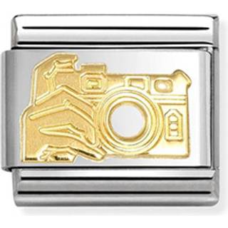 Nomination Gold Camera Charm