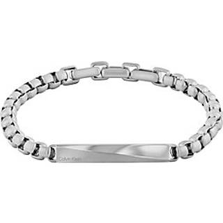 Bold Cable Chain Bracelet - Iconic ID - Silver - One Size