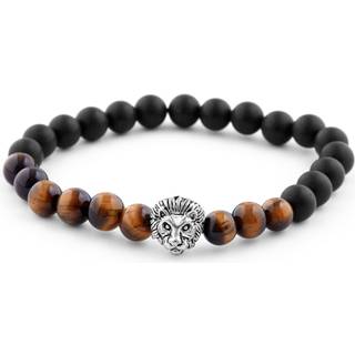 Armbånd med Sølvfarvet Løve