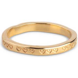 ENAMEL Copenhagen Ring - Heart - Gold