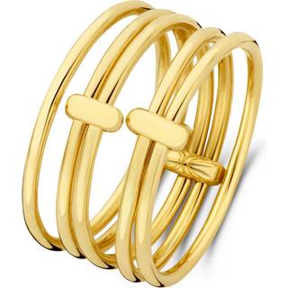 Isabel Bernard Cour d'Honneur Adora 14 karat golden 5-piece multiring IB330103