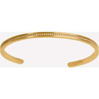 ByBiehl Grace armring i forgyldt med zirkonia