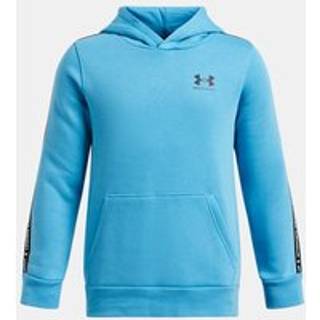 Under Armour Icon Fleece Taping Boys' Hoodie Ether Blue / Black YMD (137 - 149 cm)