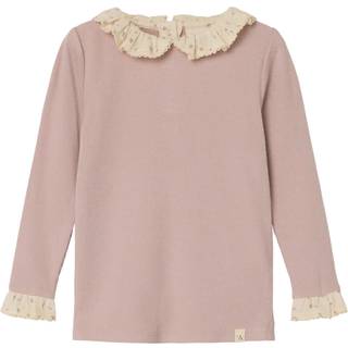 Lil' Atelier Trine ls slim top - SHADOWGRAY