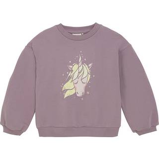 Minymo Sweatshirt Elderberry 134 cm  Lilla  134 cm  kvinde