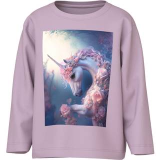NAME IT Langærmet Bluse Votea Winsome Orchid