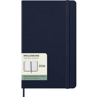 Moleskine 2026 Kalender | H | Uge | L | Blå