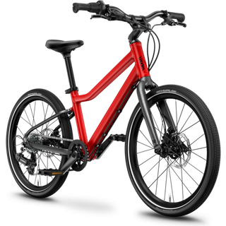 woom EXPLORE 4  - 20 tommer børnecykel - Til børn fra 6–8 år - woom red