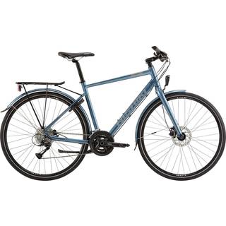 Nishiki City 501 Citybike 18 gear Shimano Acera skivebremser herre bllå - Cykelstørrelse 20"