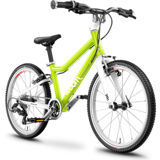 woom ORIGINAL 4 (microSHIFT) - 20 tommer børnecykel - Til børn fra 6–8 år - lizard lime