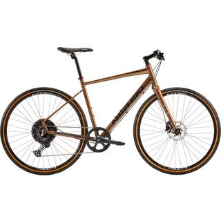 Nishiki Rush Citybike 12 Gear med Shimano Deore skivebremser brun herre - Hjulstørrelse 18"