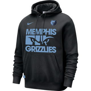 Memphis Grizzlies Club Courtside Nike NBA-pullover-hættetrøje til mænd - sort