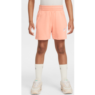 Nike Sportswear Club Fleece-shorts (13 cm) i french terry til større børn (piger) - Orange - XS