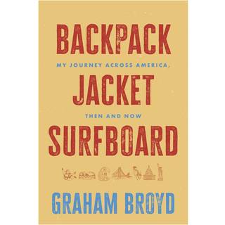 Backpack, Jacket, Surfboard