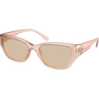 Michael Kors Kvinde MK2242D PEARL RIVER 344993 Solbriller Injiceret Hvid Brun Geometrisk Normal