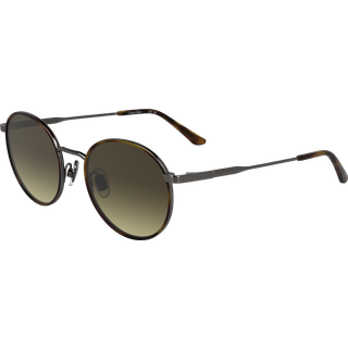 Calvin Klein Unisex CK25101S 240 Solbriller Metal Havana Rund Normal