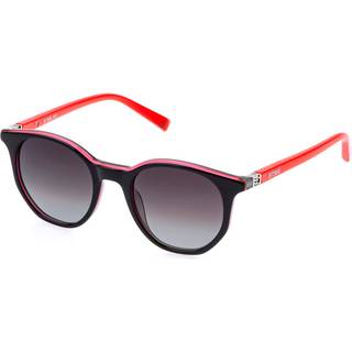 Sting SSJ747 Børn Polarized 6FCP 46 Solbriller Børn Black - Black On Fuchsia Pink Grey - 46mm