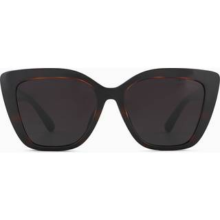 Emporio Armani Kvinde EA4254U 50171W Solbriller Injiceret Sort Transparent Cat Eye Normal