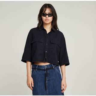 Boxy Shirt - Black - Women