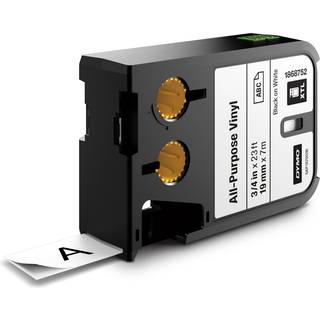 Dymo Xtl Tape Vinyl 19Mmx7M Hvid-Sort