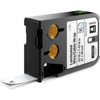 Tape XTL 21mmx39mm lam wire/cable bl/whi