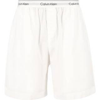 Calvin Klein Underwear Herren Pyjamashorts weiß Baumwolle & Mix unifarben