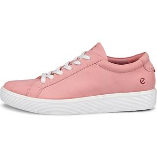 ECCO Soft 60 W - Sneakers i nubuck til damer - Pink - Size: 37 (UK 4.5)
