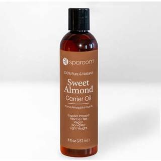 SpaRoom 100 % ren og naturlig b?rerolie H?r og hud fugtighedscreme Aromaterapi og massageolie Base for ?teriske olier 8 ounces s?d mandelolie