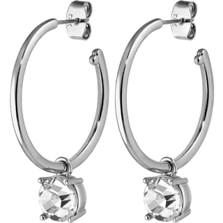 DYRBERG/KERN DIEGA ØRERING 460053 (Silver, Crystal, ONESIZE)