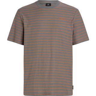 O'Neill Yarn Stripe T-shirt - L - grey cali stripe