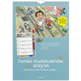 Mayland Studie Familiekalender Otto Dickmeiss & Lilja Scherfig A3 2025/2026