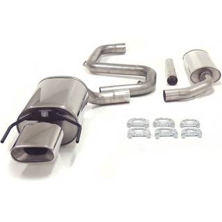 TA-Technix Catback system i rustfrit stål Saab 9-3