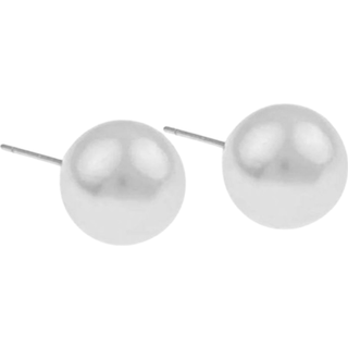 SNÖ of Sweden Laney Pearl Earring White 10mm