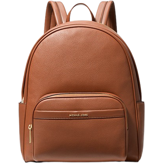 MK Bex Large Pebbled Leather Backpack - Brown - Michael Kors - ONE SIZE