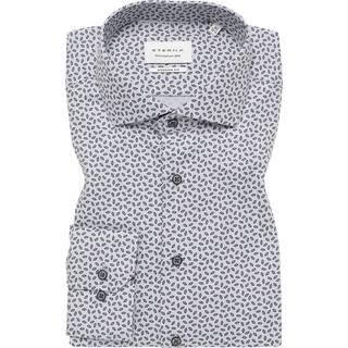 MODERN FIT Shirt in grey printed