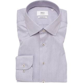COMFORT FIT Shirt in grey structured