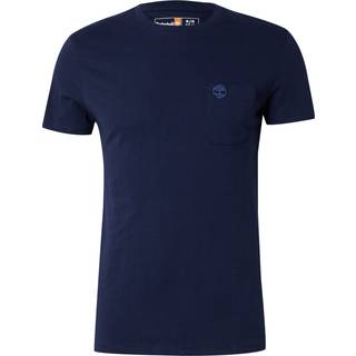 Timberland Dunstan River Chest Pocket Short Sleeve Tee T-shirt Herrer størrelse XXL farve blå