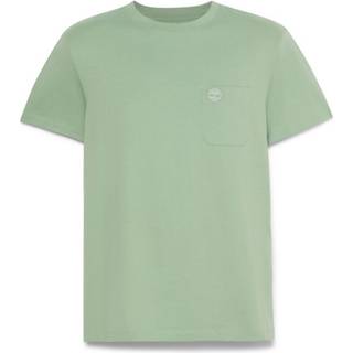 Timberland Dunstan River Chest Pocket Short Sleeve Tee T-shirt Herrer størrelse S farve grøn