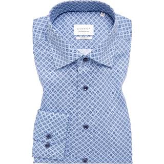 MODERN FIT Shirt in light blue printed
