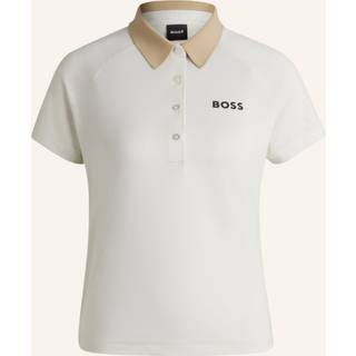 Poloshirt med colour-blocking og logo
