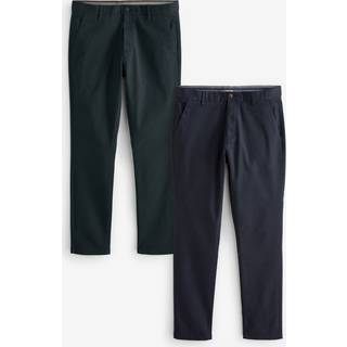 Next Skinny Stræk Chinobukser 2 Pakke32B x 31L (UK 32 R)