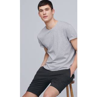 Next Grey Marl Regular Fit Essential Crew Neck Cotton T-Shirt