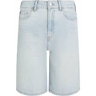 Relaxed Denim Bermuda Shorts