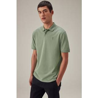 Next Green Regular Fit Short Sleeve Pique Polo Shirt