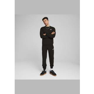 Men&#39;s Puma Essentials Small No. 1 Logo Crew, Black, Size XXL, Clothing - Black - XXL