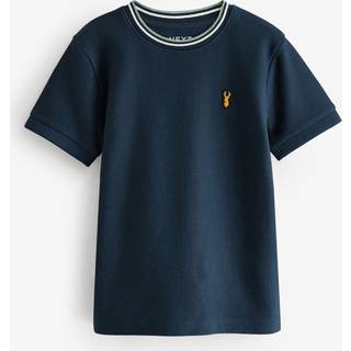 Next Kortærmet tekstureret T-shirt (3-16år)4 år (104cm)